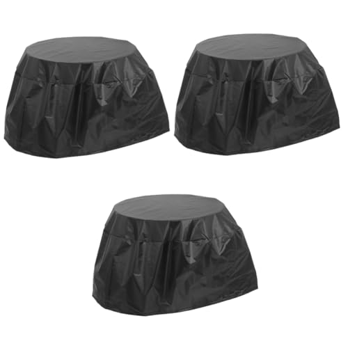 TOYANDONA 3 Fundas Protectoras para Parrilla De Picnic Y Barbacoa Impermeables para Exteriores para Muebles De Tela Oxford