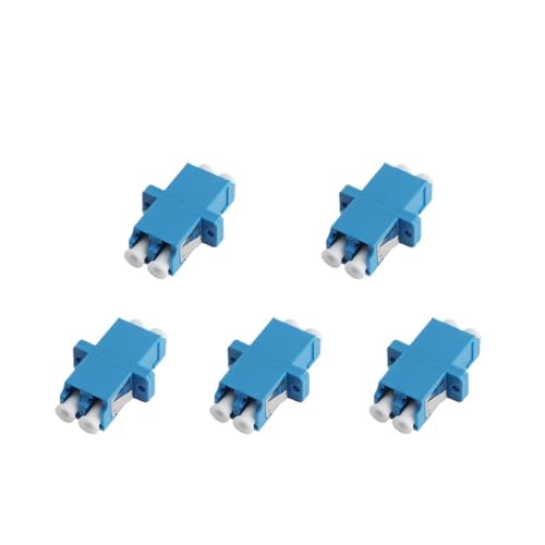 Convertisseur monomode de type adaptateur duplex 2 LC femelles UPC pour jarretière optique