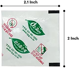 OXYGONE 300 CC [50 Packets] Premium Oxygen Absorbers for Food Storage, Oxygen Absorbers(1 Bag of 50 Packets) - ISO 9001 Certified Facility Manufactured