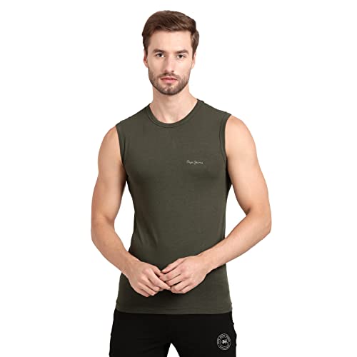 Image of Pepe Jeans Men's Cotton Regular Fit Vest