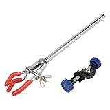 ULTECHNOVO 1set Laboratory Flask Clamp Test Tube Holder with High Resistance for Scientific Experiments Teaching and Industrial Use