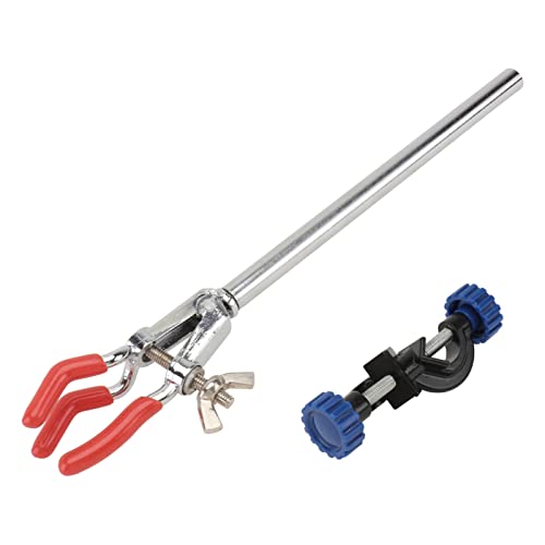 ULTECHNOVO 1set Laboratory Flask Clamp Test Tube Holder with High Resistance for Scientific Experiments Teaching and Industrial Use