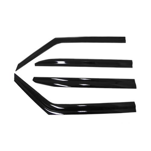 AUTOCLOVER Smoked Weather Deflector Rain Guards 4p for 2014-2019 KIA Soul