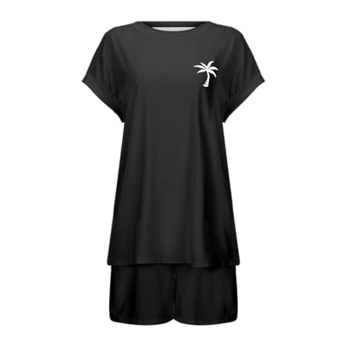 Ensemble short décontracté résolvant le manque de confort avec son pull à cordon ajustable - 2