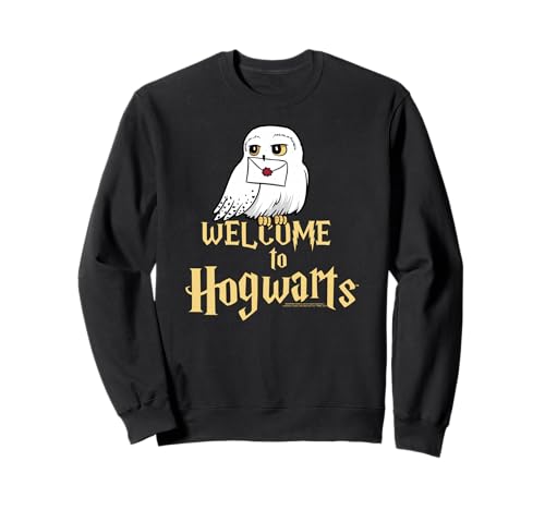 Image of Harry Potter Hedwig Welcome to Hogwarts Sweatshirt