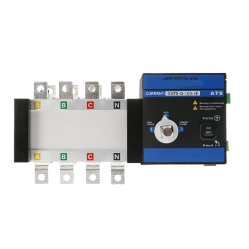 Inverseur de source automatique ATS 4P 160A pour sécuriser l'électricité maison