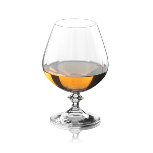 Vasos de coñac DIAMANTE Mirage con efecto óptico el regalo ideal set de 2 7