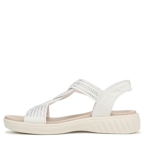 Bzees For Lifestride Women's Lilly Sandal, Bright White, 7.5 UK - Image 8