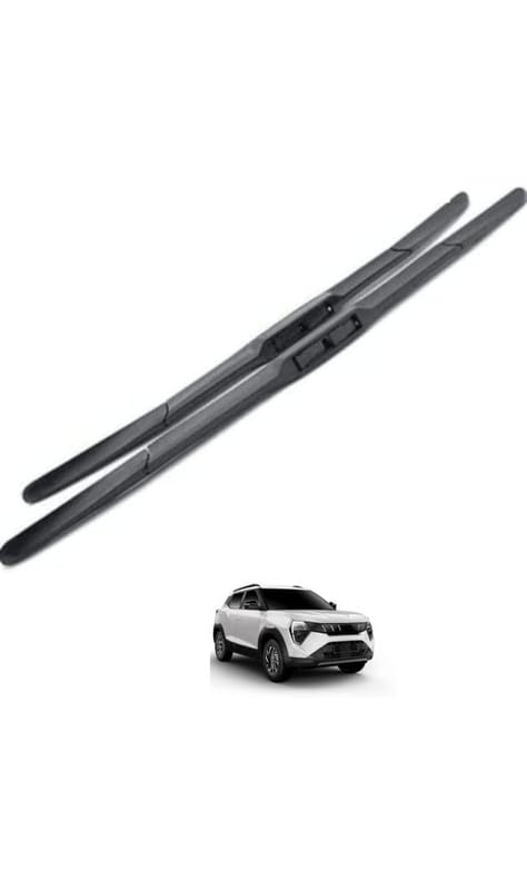 Image of AWB Front Hybrid Wiper Blades Compatible with Xuv 3XO(Pack of 2)