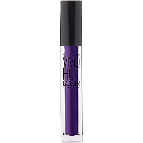 Maybelline New York Color Sensational Vivid Hot Lacquer Lip Gloss, Royal, 0.17 Fl. Oz. #TOP1