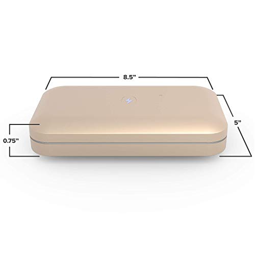 PhoneSoap Álcool 3 UV e carregador universal duplo para celular | Higienizador de luz UV patenteado