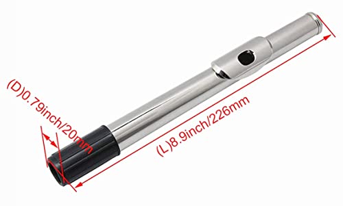 image for Jiayouy Flute Head Joint Crown Flutes Mouthpiece Joint Replacement Par