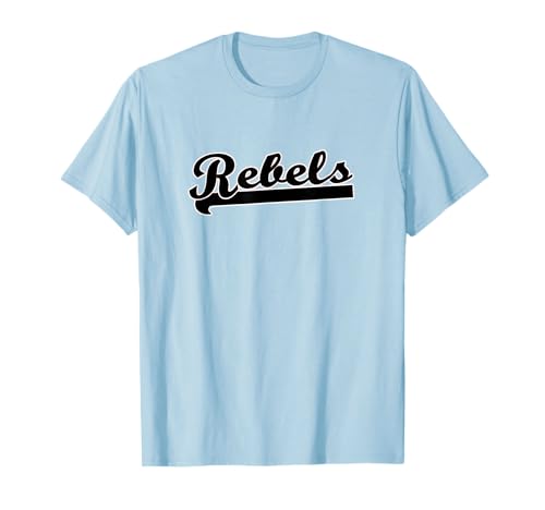 Rebels Soccer Flag Football Baseball Basketball T-Ball Team T-Shirt
