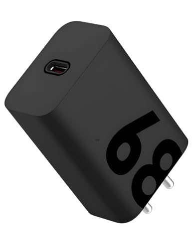 Image of Mudo Original 68W Tarbo Charging USB C Port Charger Compatible with Motorola Edge 50 Pro 5G, Edge 50 Fusion 5G, Motorola razr 50, Moto G85 5G, Moto G