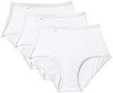  Sloggi, Damen Slip Feel Natural MX3P, Gr. 42, Weiß (WHITE 03)