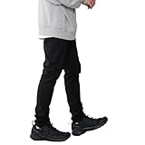 [ウィゴー] WEB限定 スキニーパンツ メンズ ズボン ゴルフウェア ストレッチ スキニー ゴルフパンツ 服 作業着 ギフト プレゼント 秋服 冬服 春 夏 秋 冬 メンズ L タイプA ブラック
