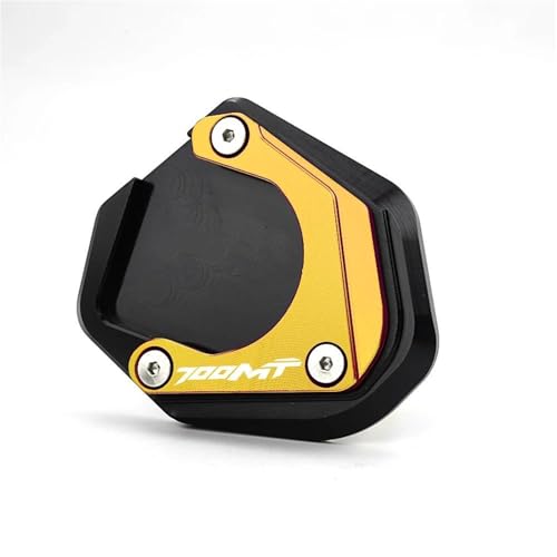 �g���X�^���h�L�b�N�X�^���h�v���[�g �ɓK������CFMOTO 700MT 2025�p �I�[�g�o�C�p�T�C�h�X�^���h�t�b�g�g��v���[�g�G�N�X�e���_�[ �L�b�N�X�^���h���� ����~�߃t�b�g�p�b�h(��)