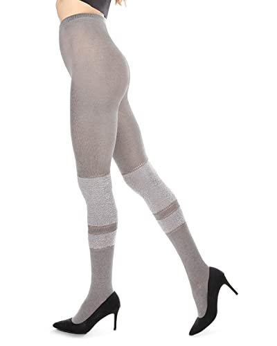 Image of Women's Fuzzy Lush Soft Cotton Blend Sweater Tights