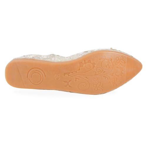 Women Ballet Flats Rhinestone Wedding Ballerina Shoes Foldable Sparkly Comfort Slip on Flat Shoes3