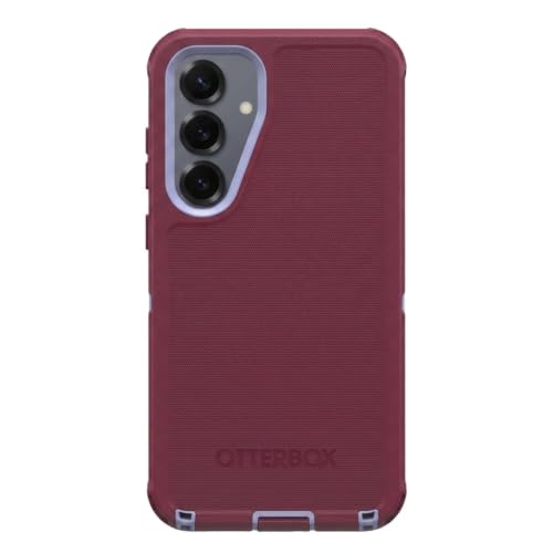 Image of OtterBox Samsung Galaxy S25+ & Galaxy S24+ (Only) - Defender Series Case - Plum Mist (Pink & Blue) - Rugged & Durable - with Port Protection - Wireless Charging Compatible