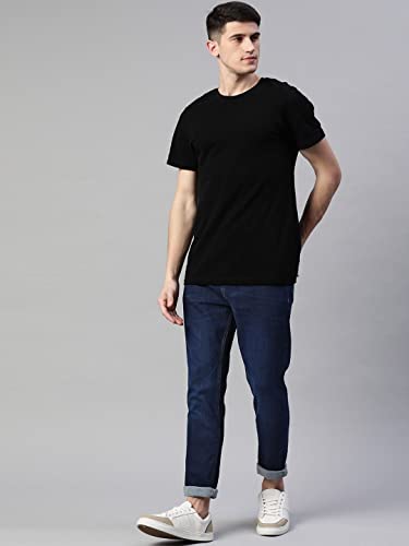 Image of Hubberholme Men's Stretchable Slim Fit Jeans - Casual Cotton Jeans for Men