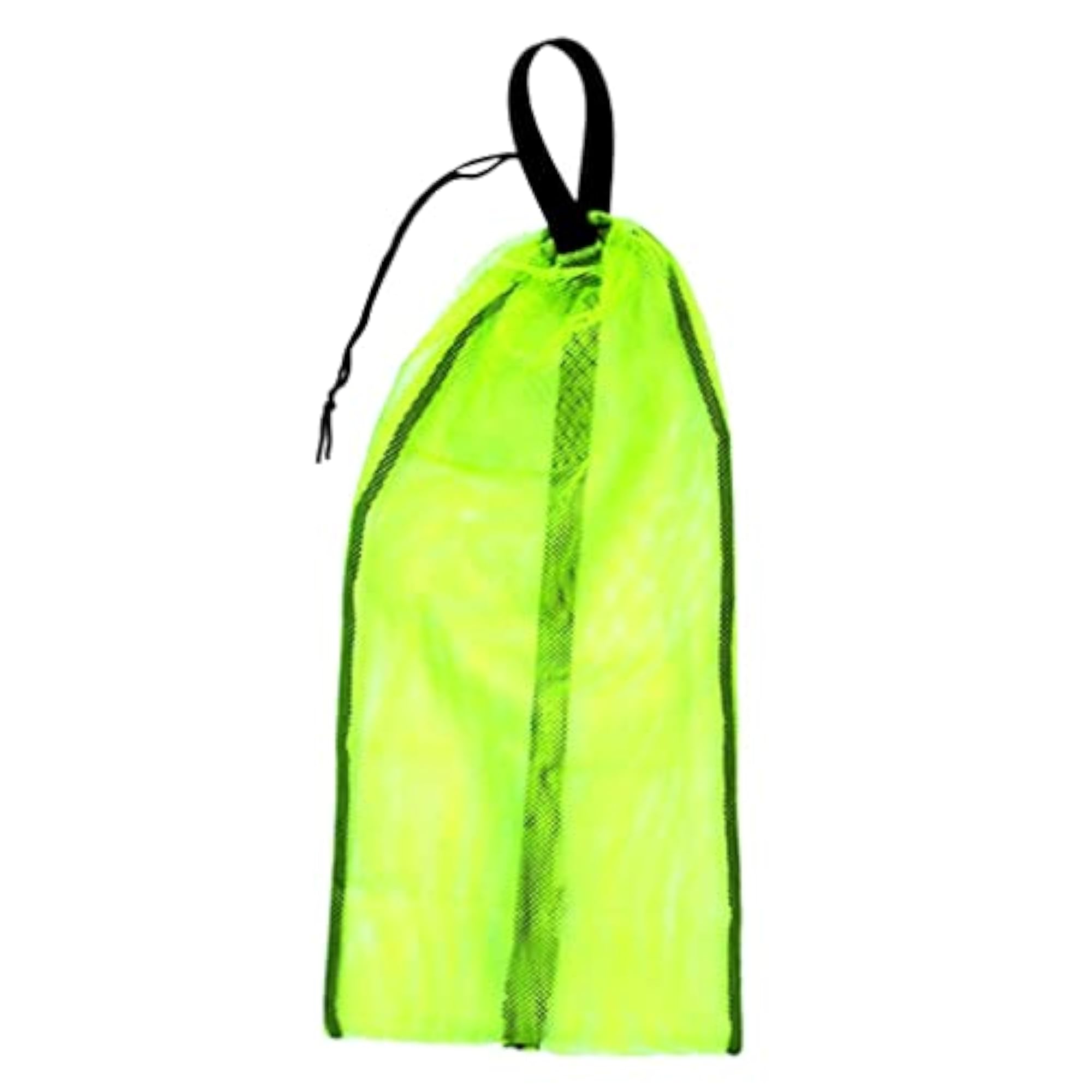 2x Drawstring Mesh Bags with Shoulder Straps for Diving