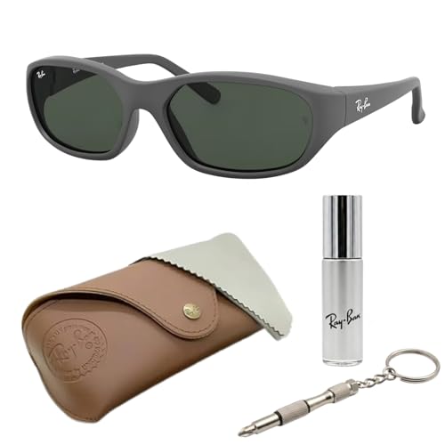 Image of Ray-Ban RB2016 DADDY-O Rectangle Shaped Sunglasses for Men & Women with Official RAYBAN Eyewear Kit
