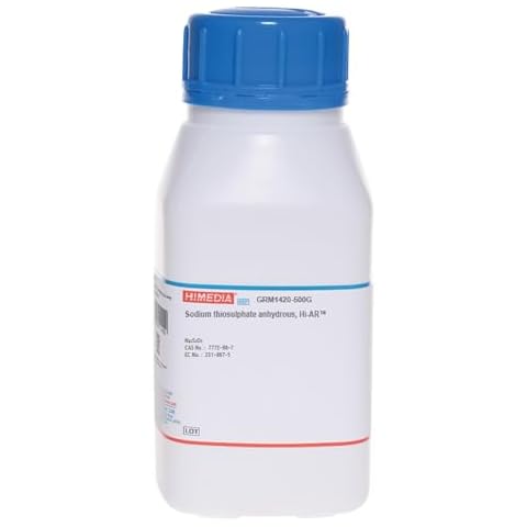 HiMedia GRM1420-500G Sodium Thiosulphate Anhydrous, A.R., 500 g Cover