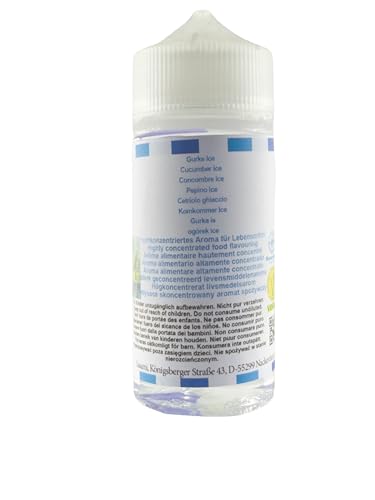 Concombre Ice arôme concentré vegan Sasami saveur glacée flacon 100 ml - 5