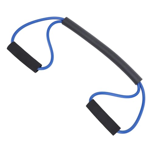 Banda de Ejercicio, Banda de Resistencia de Ojal de Metal con para Fitness (Azul 25LB)