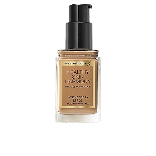 Max Factor Healthy Skin Harmony Foundation, SPF 2, 79 Honey Beige, 3 ml