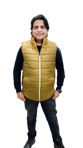 half sleeve winter jacket for men
