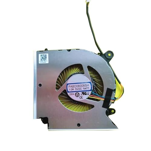 Ventilateur CPU GPU pour MSI Sword 15 A13VE dissipation thermique silencieuse 5V