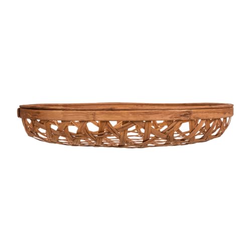 Bandeja de bambu de qualité supérieure, plateau de présentation durable en bois