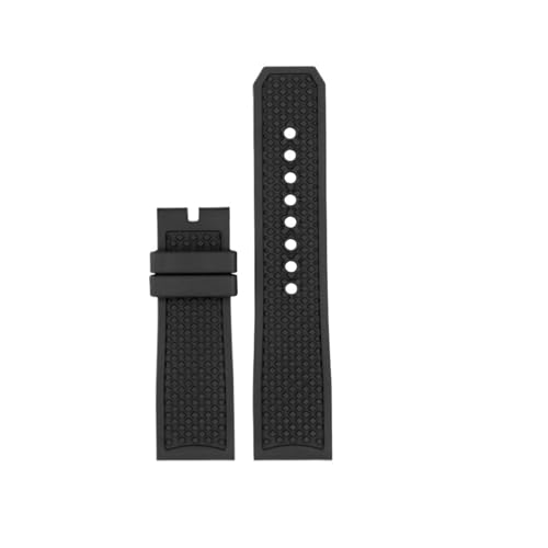 [ETANNFMQ] 23mm 24mm uXbg tbfSvoh JeBG Xgbv CALIBRE W7100055/WGCA0010 WSCA0006 hXgbvƌ݊(Black-no buckle,23mm)