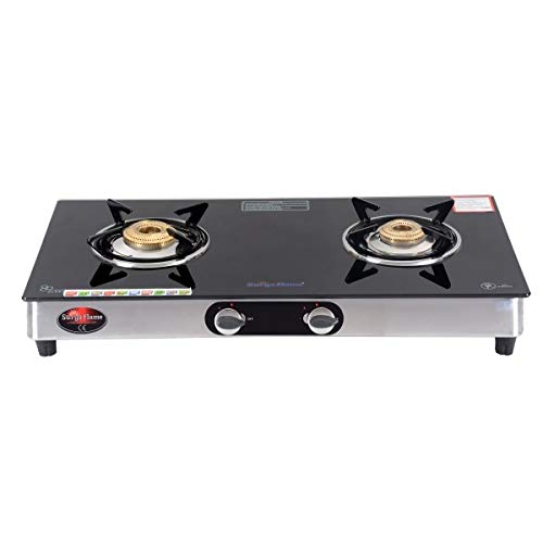 Surya Flame Glaze 2 Burner Gas Stove Amazon.in Home & Kitchen