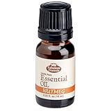 Nutmeg 100% Pure, Undiluted Essential Oil Therapeutic Grade - 10 ml. Great for Aromatherapy!
