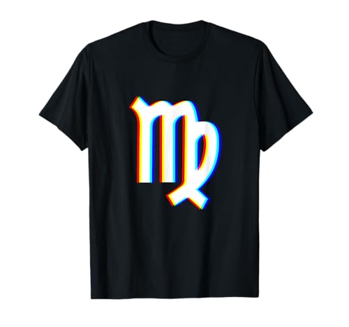 Virgo Zodiac Sign Vaporwave Rave EDM Techno Music Fan Camiseta