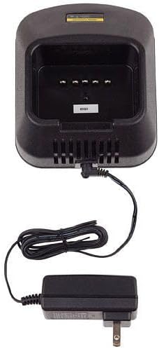 Single Bay Rapid Desk Charger for Harris XL-200P Rechargeable Two Way Radio - Li-Ion/Li-Polymer