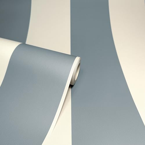 Fine Decor FD43684 rayas de alta gama en color azul para revestimientos de pared premium 3