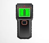 Stud Finder Wall Scanner, 5 in 1 Stud Detector Detector Beam Finders Wall Detector Sensor Center Finding with LCD Display& Audio Alarm, Wire Detector for Wood AC Wire Metal Studs Cable Joist Detection