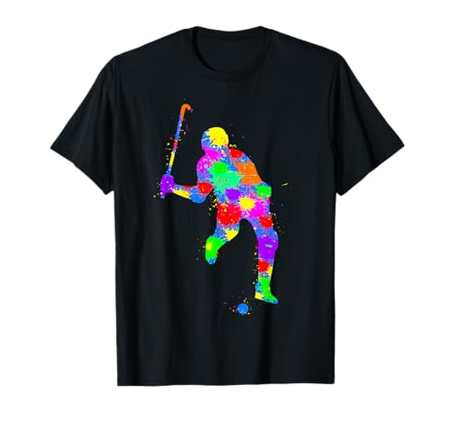 Giocatori di hockey su prato hockey su prato ragazzi ragazzi Maglietta