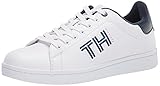 Tommy Hilfiger Men's Lathan Sneaker, White, 10