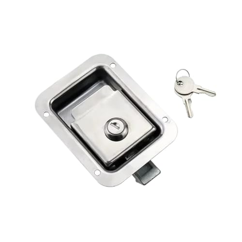 Serrure de boîte à outils pour véhicule utilitaire de chantier en inox - 6