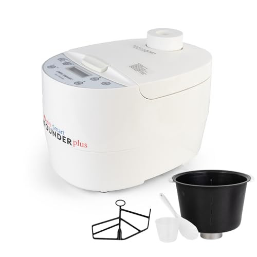 Pliyhong - Máquina batidora de ñame de 3L 700 W - Cocina eléctrica africana - Para hacer ñame triturado, plantians, cocoyams, yuca, fufufufuu y libra
