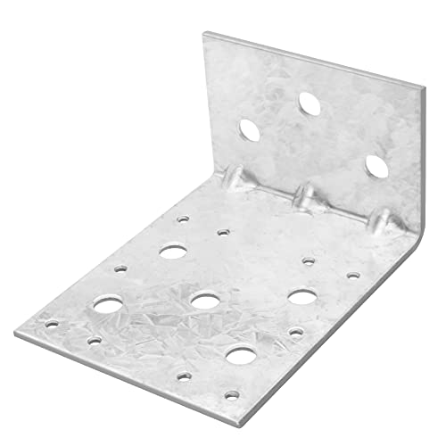 Eoere 4 Pcs 5 Inches Steel L Right Angle Bracket cover