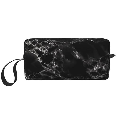 Borsa per il trucco per la ricezione per cosmetici da viaggio da toilette per portatile Organizer Modello in marmo