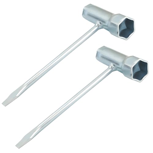 BEPSYOM 2 Pezzi Chiave per Candele Chiave a T per Motosega Chiave Combinata (13 mm x 19 mm)