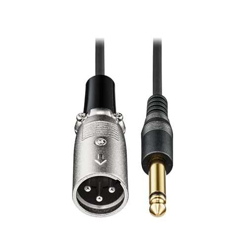 Amazon | オーディオテクニカ XLR ケーブル (XLRオス - φ6.3mmモノラル