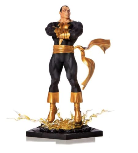 Statue Black Adam 24 cm par Ivan Reis. Art Scale. Échelle 1:10. DC Bandes dessinées. Iron Studios Cover